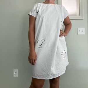 Shop Frond OS Handpainted Shift Dress